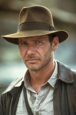 Raiders of the Lost Ark,  a thrilling quest for a mythical artifact and starring Harrison Ford as the adventurous archaeologist Indiana Jones!